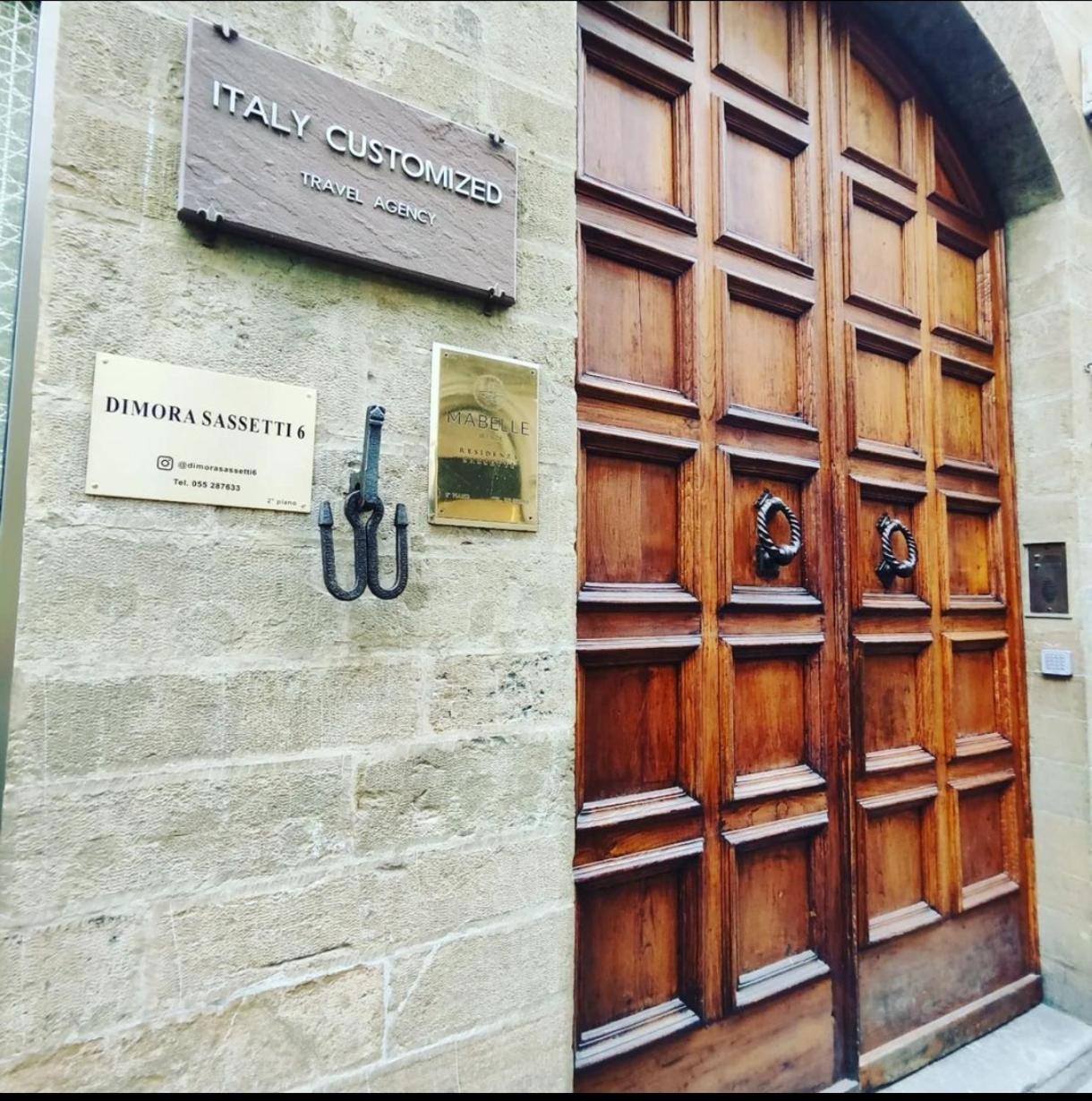 B&B Dimora Sassetti 6 Florença Exterior foto